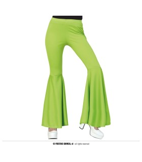 PANTALON CAMPANA ELASTICO COLORES