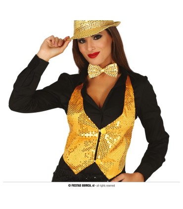CHALECO LENTEJUELAS MUJER COLORES