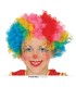 PELUCA PAYASO INFANTIL MULTICOLOR