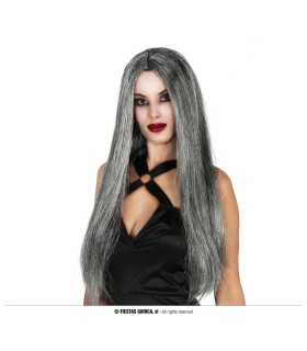 PELUCA MELENA GRIS (ENVASE CAJA)