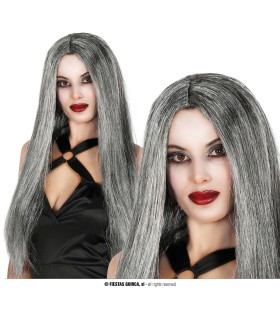 PELUCA MELENA GRIS (ENVASE CAJA)
