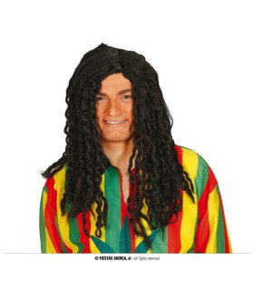 PELUCA RASTA NEGRA(ENVASE CAJA)