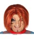PELUCA MUÑECO ASESINO EN CAJA