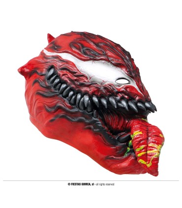 MASCARA VILLANO VENENO ROJO
