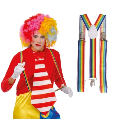 TIRANTES PAYASO MULTIC.