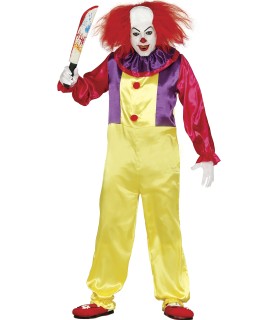 DISFRAZ DE PAYASO ASESINO ADULTO