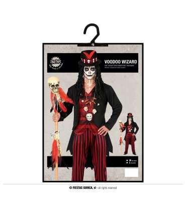 DISFRAZ DE CHAMAN VOODOO