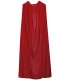 CAPA ROJA CON CAPUCHA TERCIOPELO 130 CMS.