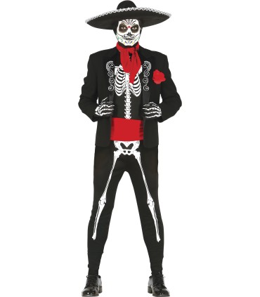 DISFRAZ DE MEXICAN SKELETON ADULTO