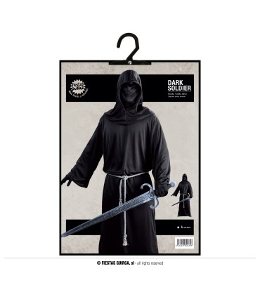 DISFRAZ DE DARK SOLDIER ADULTO TALLA L 52-54