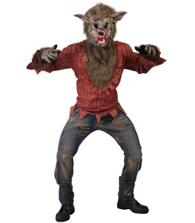 DISFRAZ DE LOBO FEROZ ADULTO TALLA L 52-54