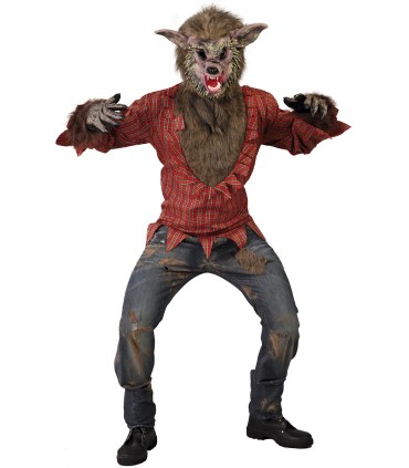 DISFRAZ DE LOBO FEROZ ADULTO TALLA L 52-54