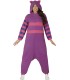DISFRAZ DE PIJAMA GATO LILA ADULTO TALLA L 42 44