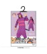 DISFRAZ DE PIJAMA GATO LILA ADULTO TALLA L 42 44