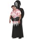 DISFRAZ DE SCREEM HINCHABLE CON VENTILADOR T-M/L