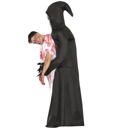 DISFRAZ DE SCREEM HINCHABLE CON VENTILADOR T-M/L