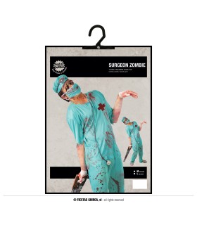 DISFRAZ DE CIRUJANO ZOMBIE ADULTO