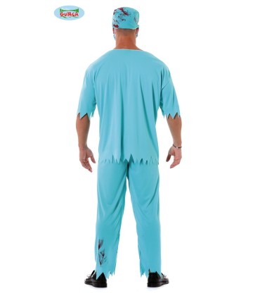 DISFRAZ DE CIRUJANO ZOMBIE ADULTO