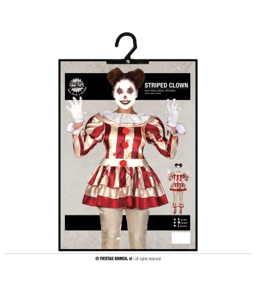 DISFRAZ DE PAYASA ASESINA