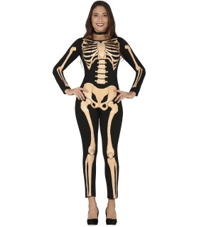 DISFRAZ DE ESQUELETO