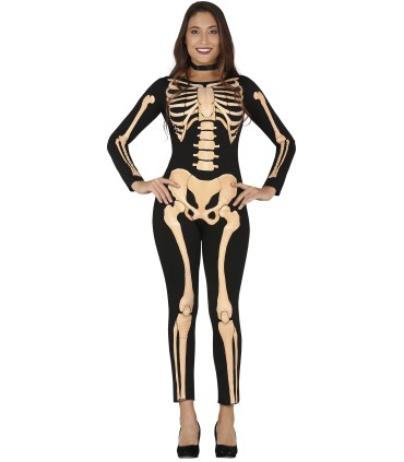 DISFRAZ DE ESQUELETO