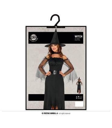 DISFRAZ DE BRUJA ADULTA