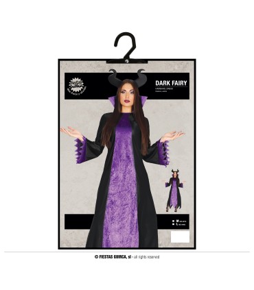 DISFRAZ DE HADA OSCURA ADULTA