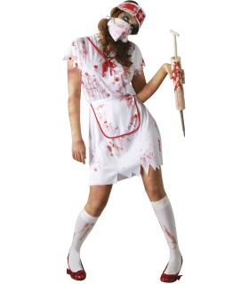 DISFRAZ DE ENFERMERA ZOMBIE ADULTA