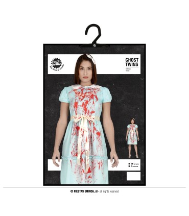 DISFRAZ DE GHOST TWINS ADULTA