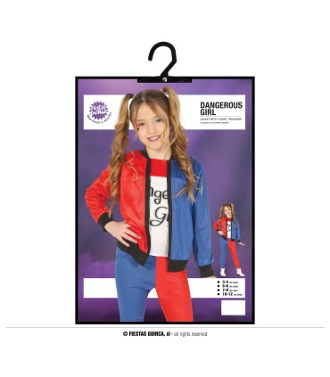 DISFRAZ DE DANGEROUS GIRL INFANTIL