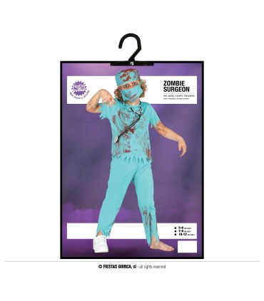 DISFRAZ DE CIRUJANO ZOMBIE