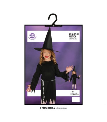 DISFRAZ DE CLASSIC WITCH INFANTIL