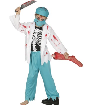 DISFRAZ DE DOCTOR ZOMBIE INFANTIL