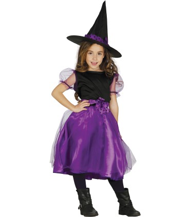 DISFRAZ DE PURPLE WITCH INFANTIL