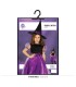 DISFRAZ DE PURPLE WITCH INFANTIL