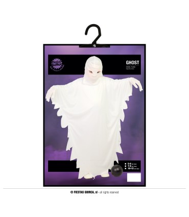 DISFRAZ DE FANTASMA INFANTIL