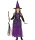 DISFRAZ DE BRUJITA LILA INFANTIL