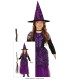 DISFRAZ DE BRUJITA LILA INFANTIL