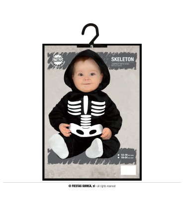 DISFRAZ DE SKELETON BABY