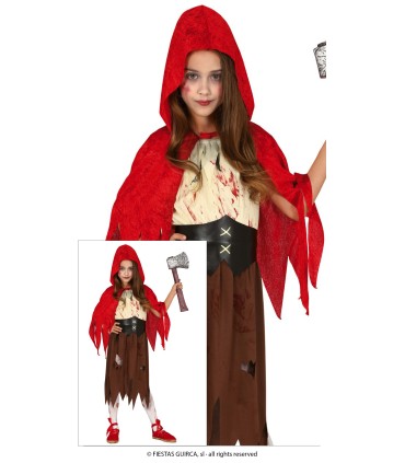 DISFRAZ DE CAPERUCITA