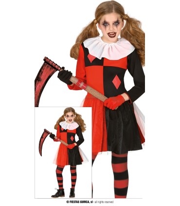 DISFRAZ DE ARLEQUIN NIÑA