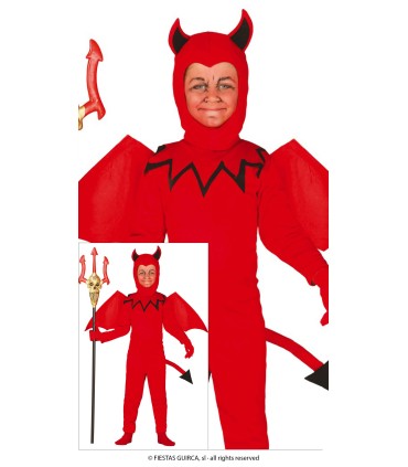 DISFRAZ DE DIABLILLO INFANTIL