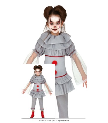 DISFRAZ DE PAYASA ASESINA