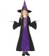 DISFRAZ DE BRUJA INFANTIL LILA/NEGRA