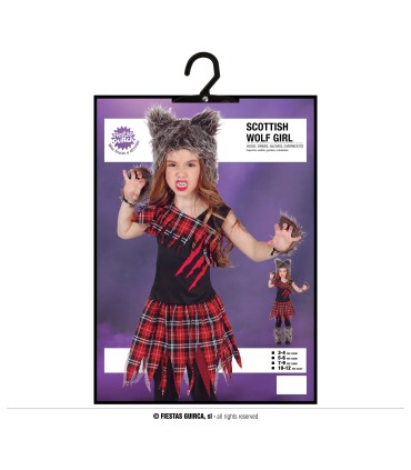 DISFRAZ DE SCOTISH WOLF INFANTIL