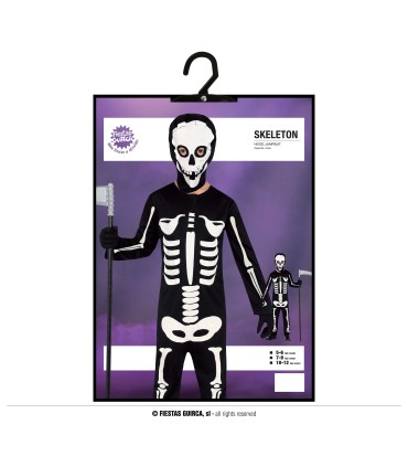 DISFRAZ DE SKELETON