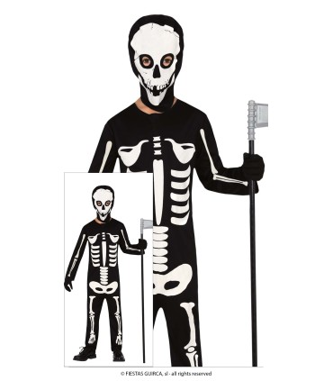 DISFRAZ DE SKELETON