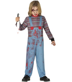 DISFRAZ DE MUÑECO POSEIDO INFANTIL