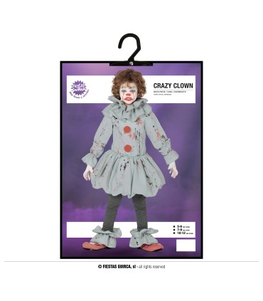 DISFRAZ DE PAYASO INFANTIL