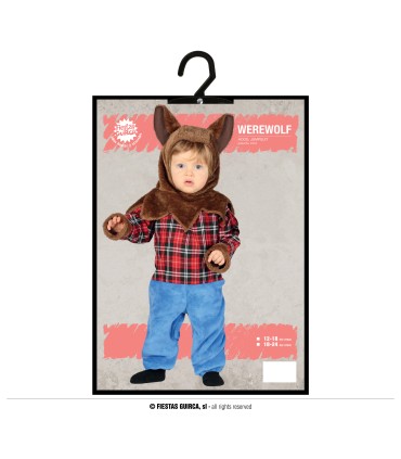 DISFRAZ DE HOMBRE LOBO BABY